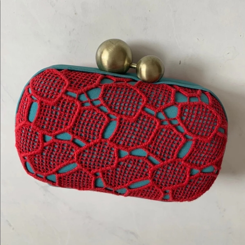 DVF Sphere Minaudiere Clutch